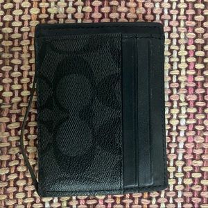 Coach card holder